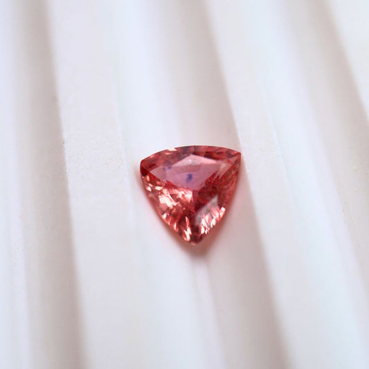 0.43ct Padparadscha Trillion cut Sapphire