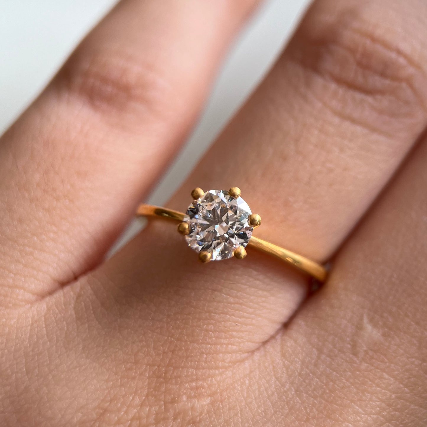 Manila Solitaire Engagement Ring
