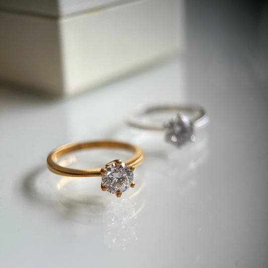 Manila Solitaire Engagement Ring