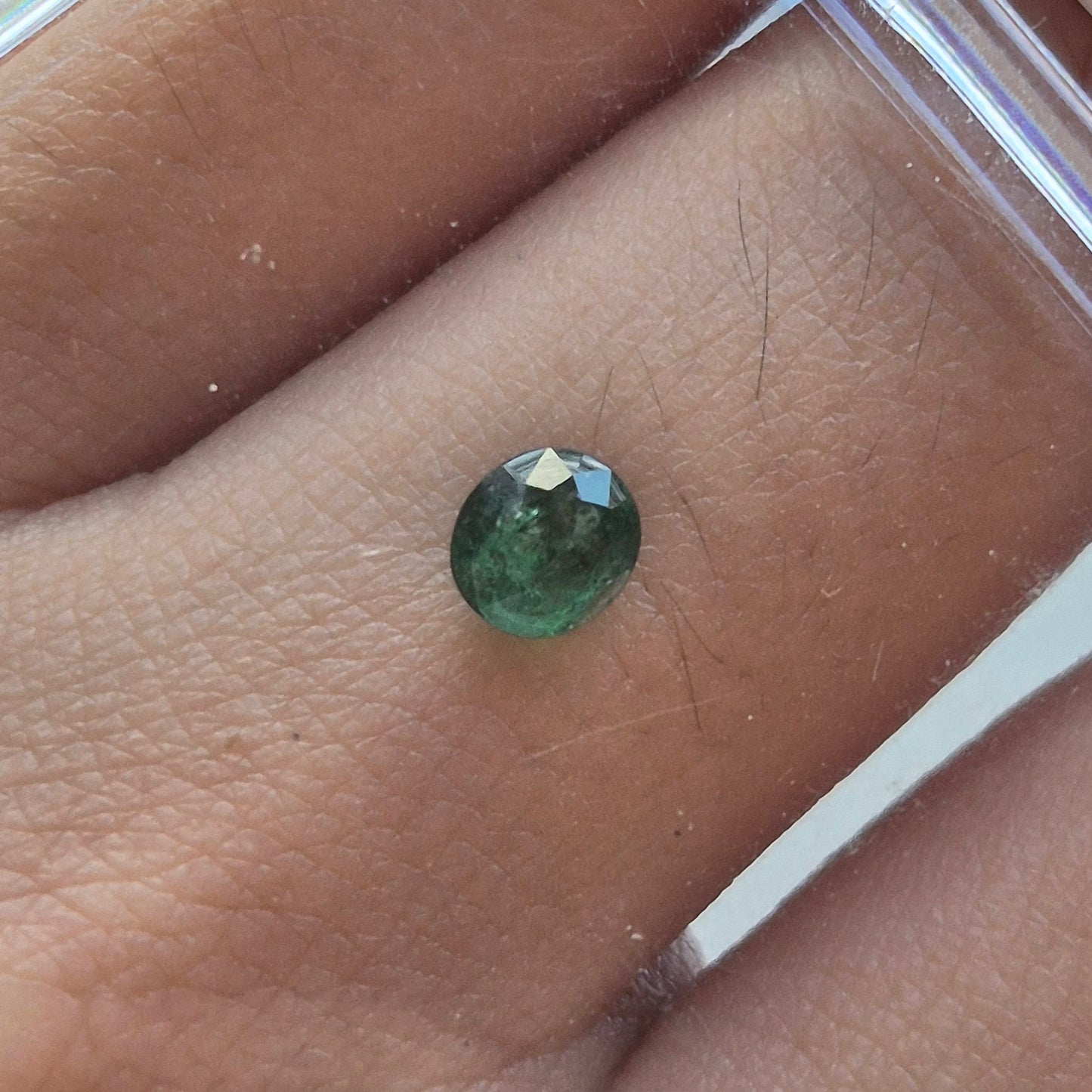 0.55ct Oval cut Zambian Emerald