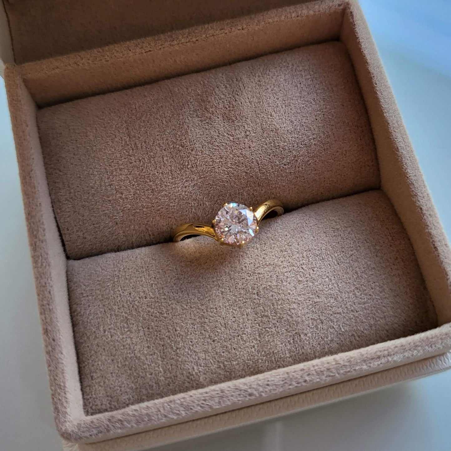 Tokyo Solitaire Engagement Ring