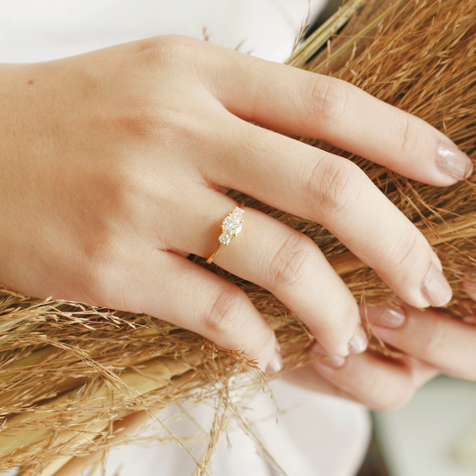 London Trilogy Engagement Ring
