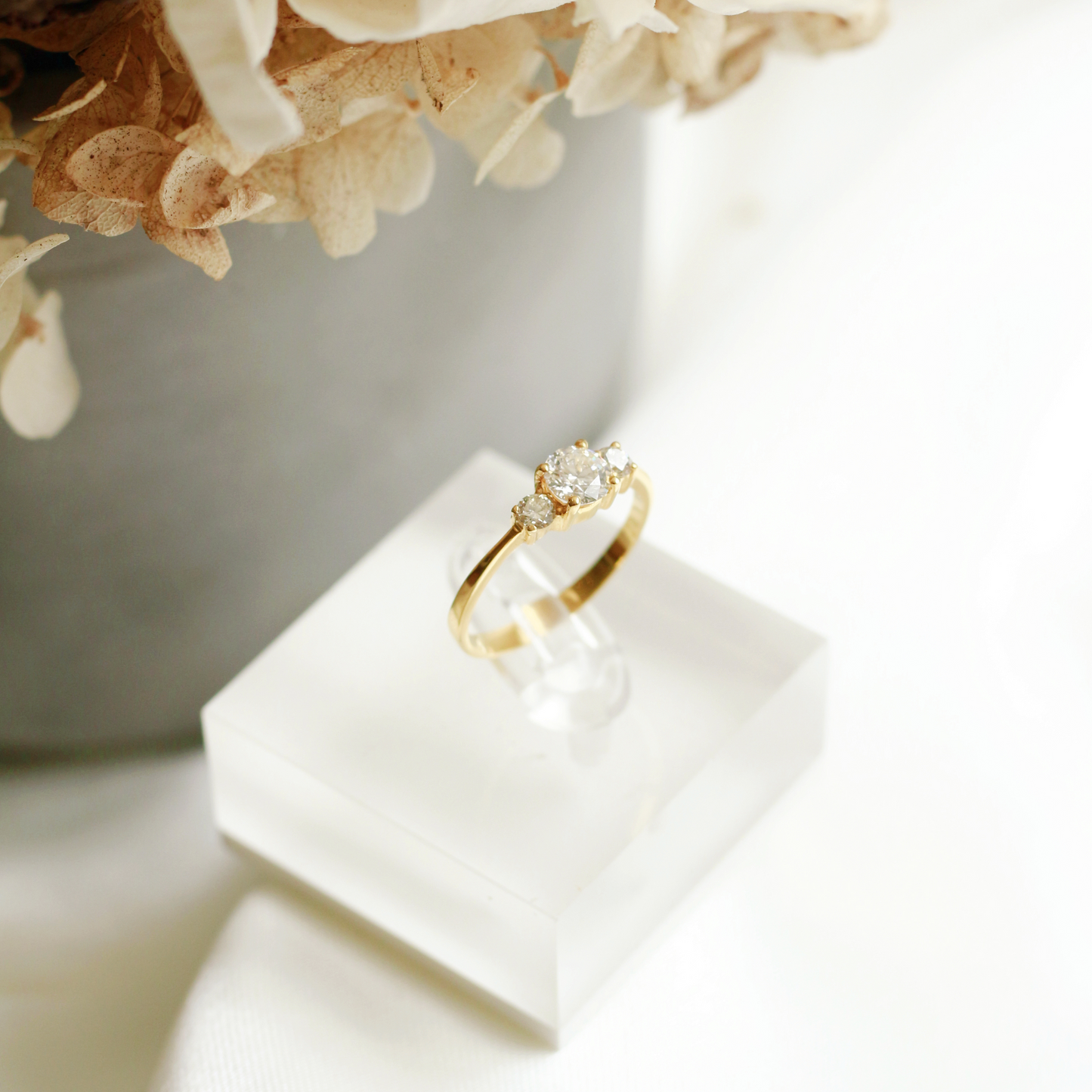 London Trilogy Engagement Ring