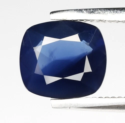 1.02ct Royal Blue Cushion cut Sapphire