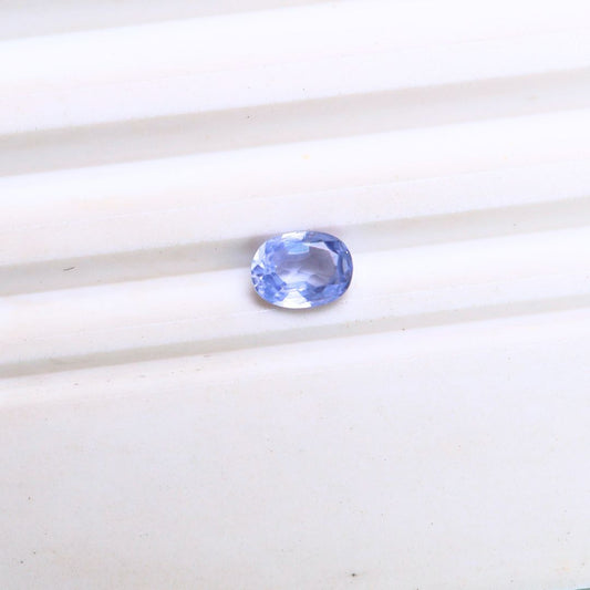 0.48ct Powder Blue Oval Sapphire