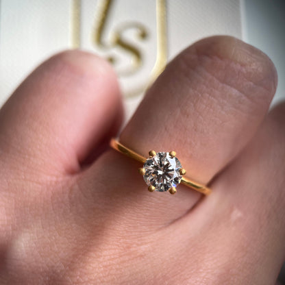 Manila Solitaire Engagement Ring