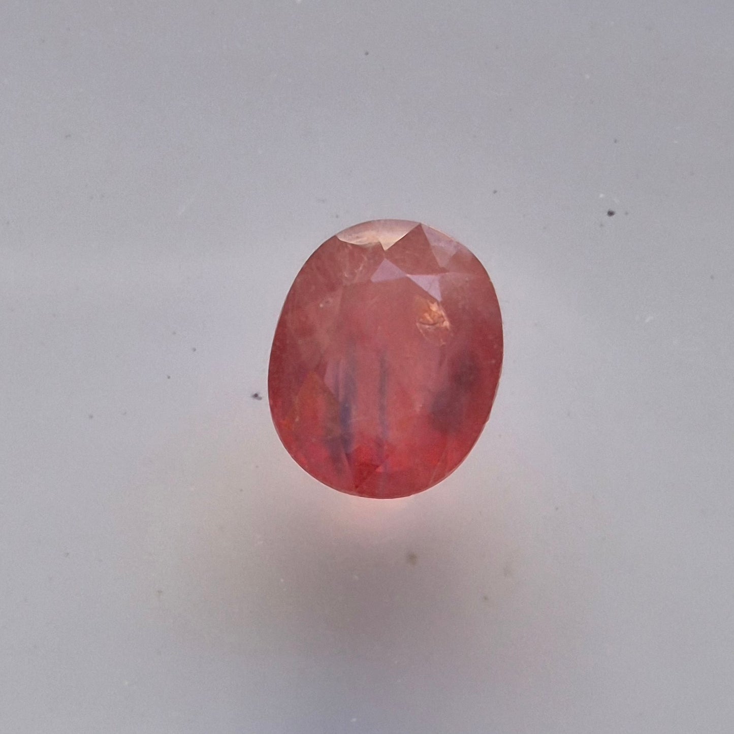 1.71ct Oval cut Deep Pink Sapphire