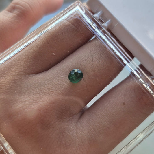 0.55ct Oval cut Zambian Emerald