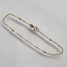 Load image into Gallery viewer, Beaded Chain Bracelet in 18k Yellow Gold
