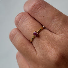 Load image into Gallery viewer, ONHAND: Prong Set Oval Ruby in 14k Gold
