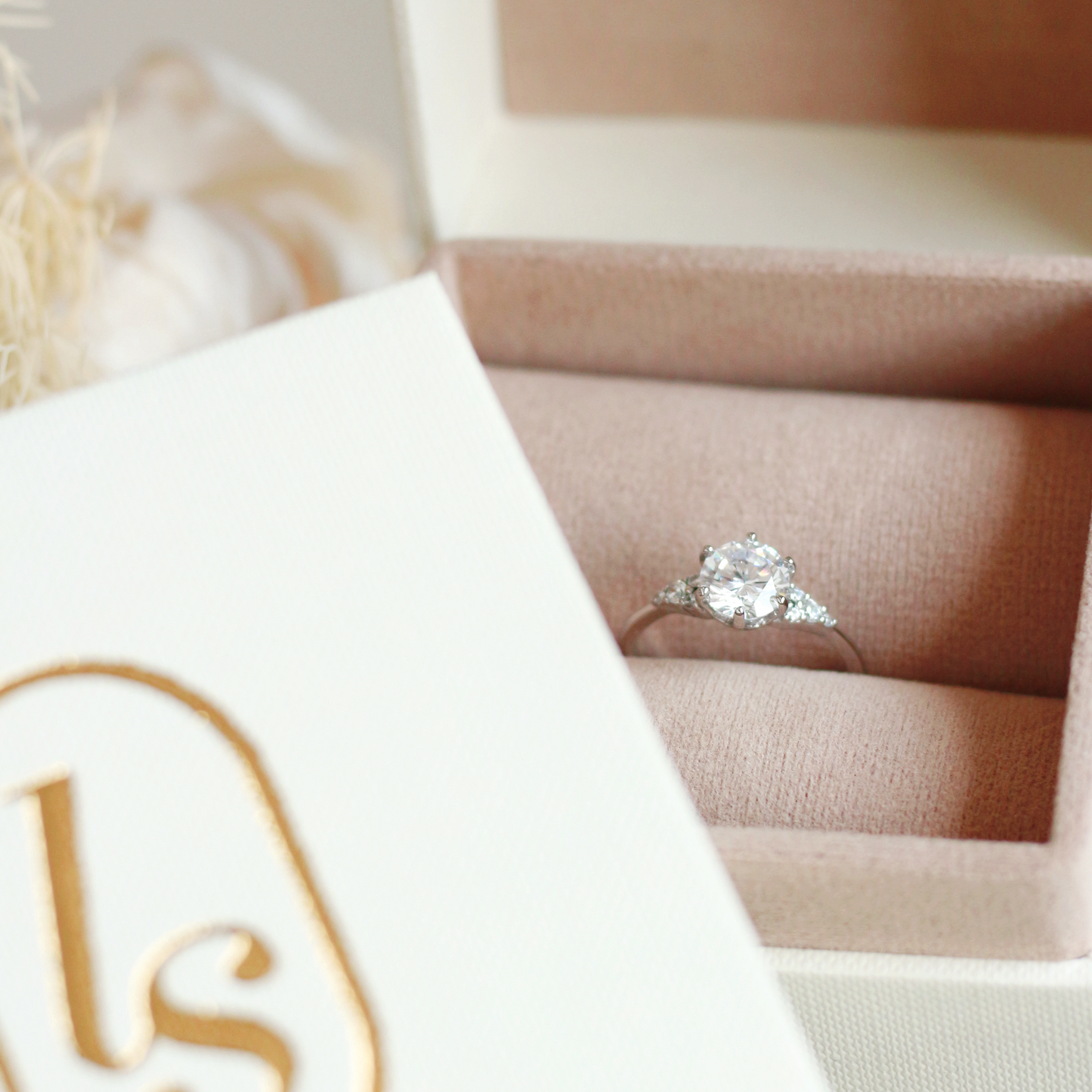 Paris Cluster Engagement Ring